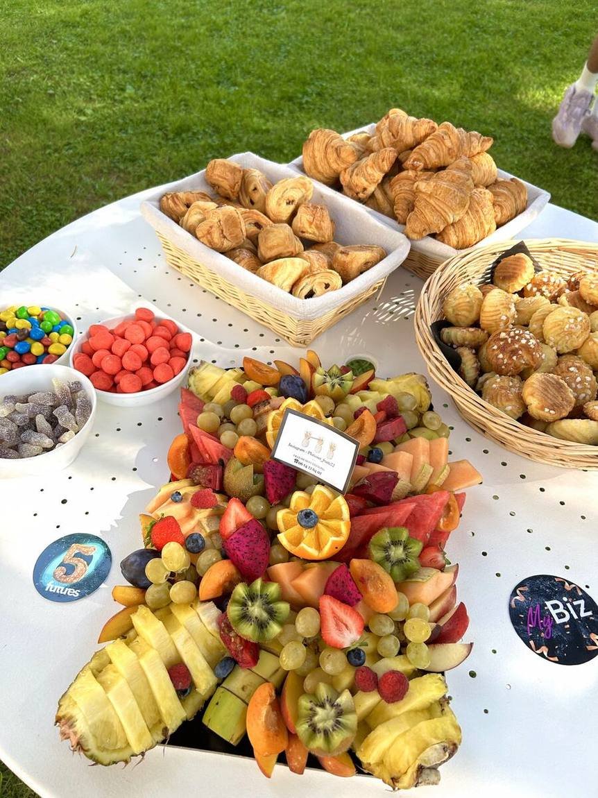 Desserts & fruits — Anniversaire d'entreprise à Lorient