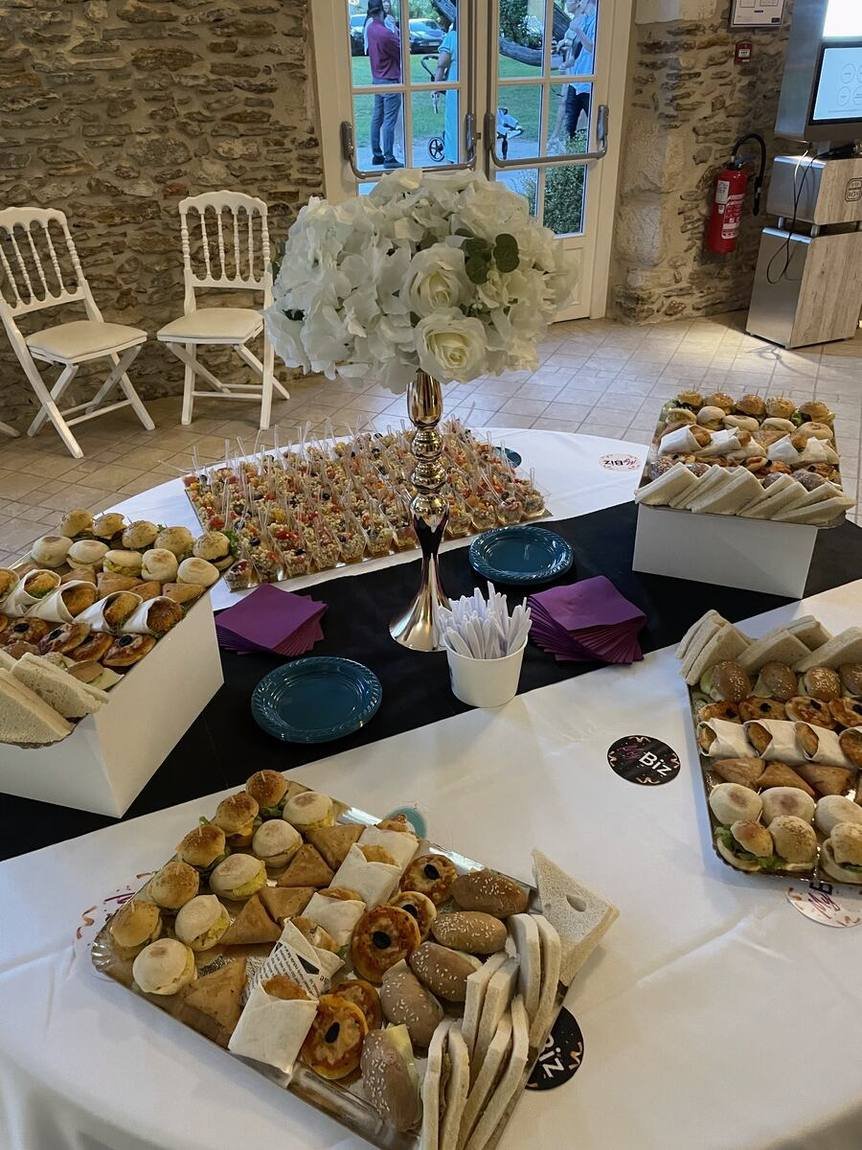 Plateaux gourmands — Anniversaire d'entreprise à Lorient