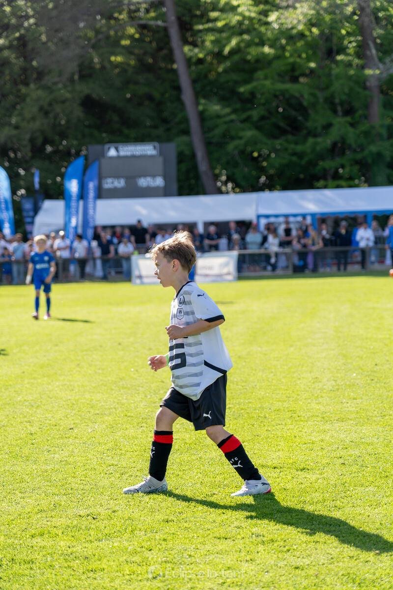 En plein match — Challenge Adrien Ruyet à Lorient