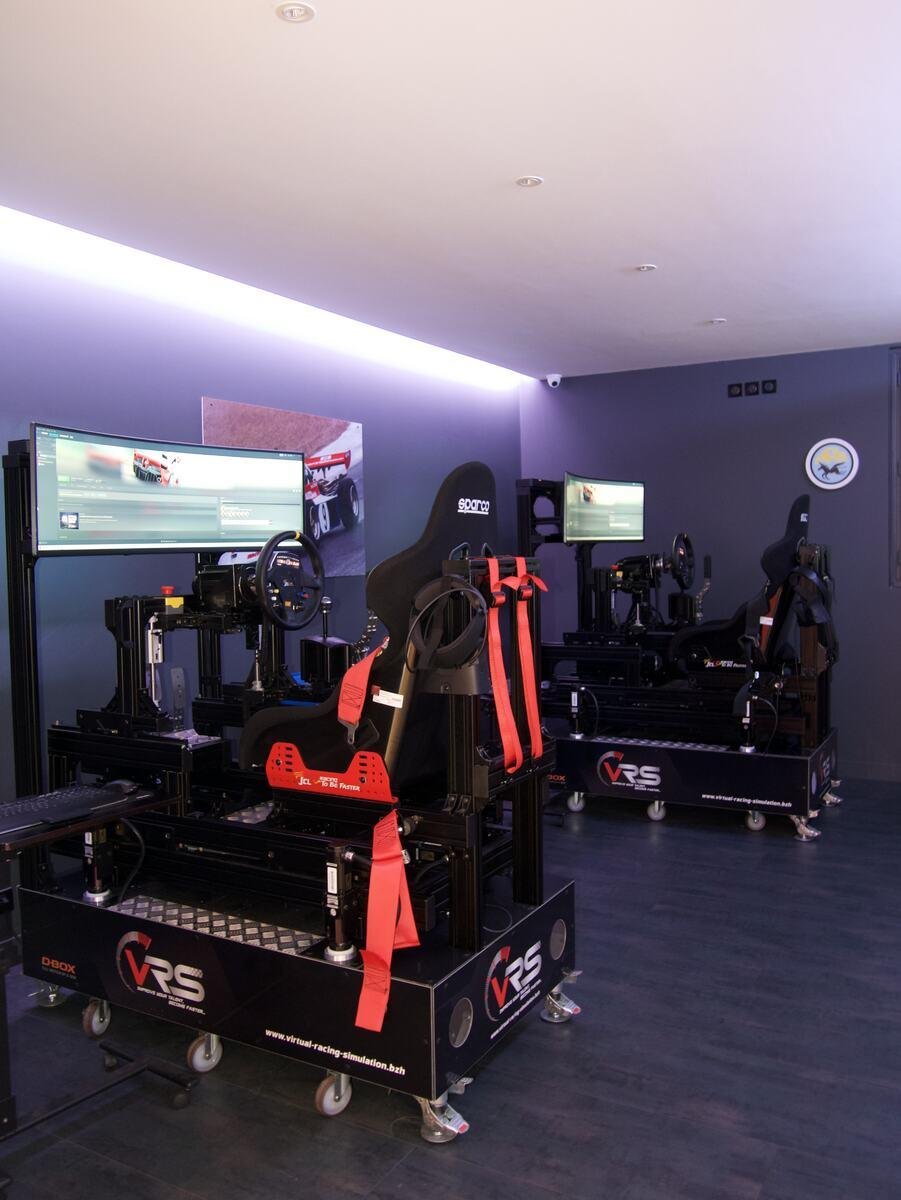 La salle de simulation — Soirée cohésion au simulateur à Lorient